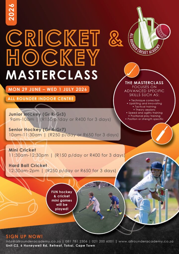 Winter Masterclass Hockey and Cricket